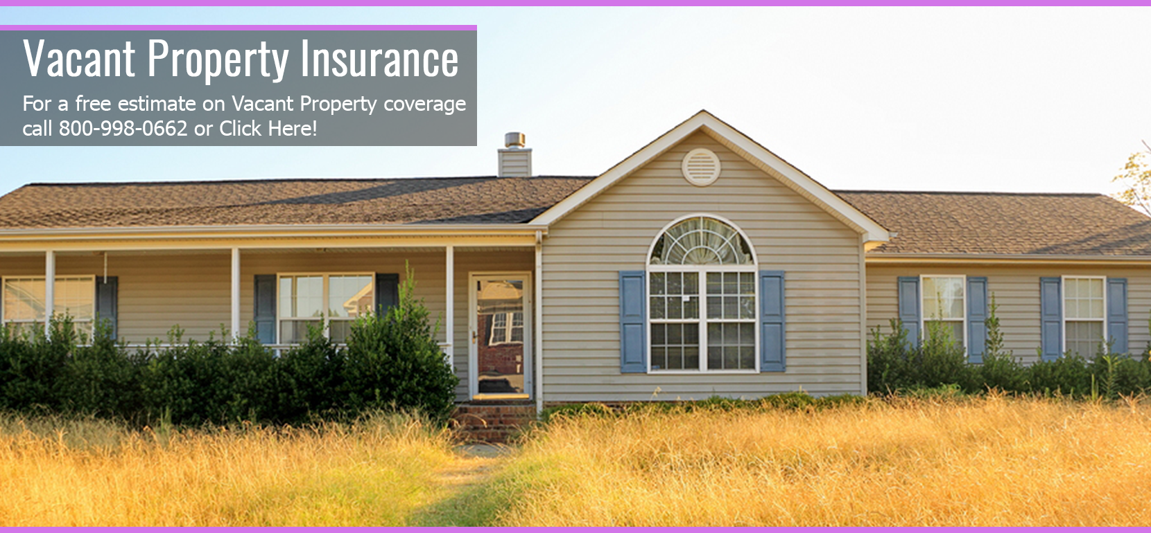 Vacant Property Insurance